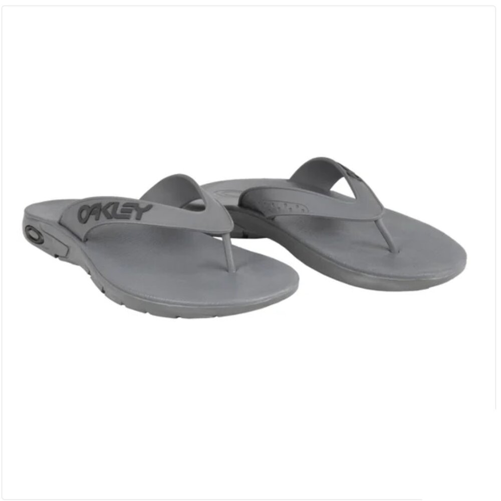 Oakley Men's B1B Grey Flip Flop  NWT